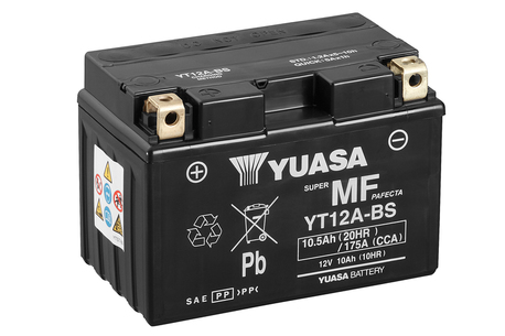 akku Yuasa YT12A ( WC ) valmiiksi hapotettu akku Yuasa YT12A ( WC ) valmiiksi hapotettu