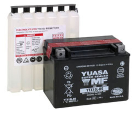 akku Yuasa YTX15L-BS akku Yuasa YTX15L-BS