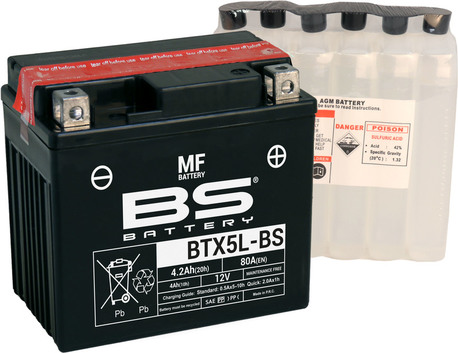 BS Battery BTX5L-BS MF (cp) Maintenance Free BS Battery BTX5L-BS MF (cp) Maintenance Free