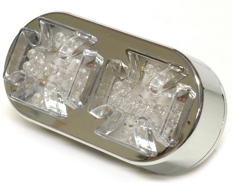 takavalo LED, kromattu takavalo LED, kromattu
