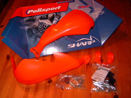 käsisuojat Polisport, Sharp, punainen käsisuojat Polisport, Sharp, punainen