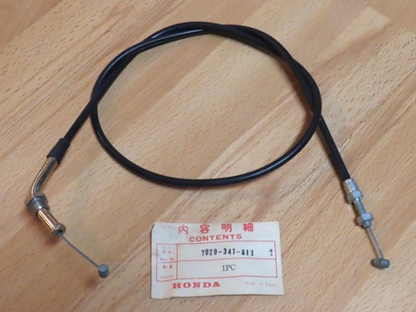 kaasuvaijeri, palautus - Honda "original" CB750 K1-K6 ´70-76