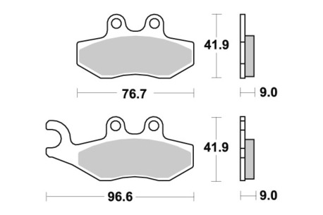 etujarrupalat - SBS Ceramic etujarrupalat - SBS Ceramic