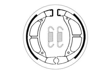 jarrukengät - ( etu / taka ) SBS 2182