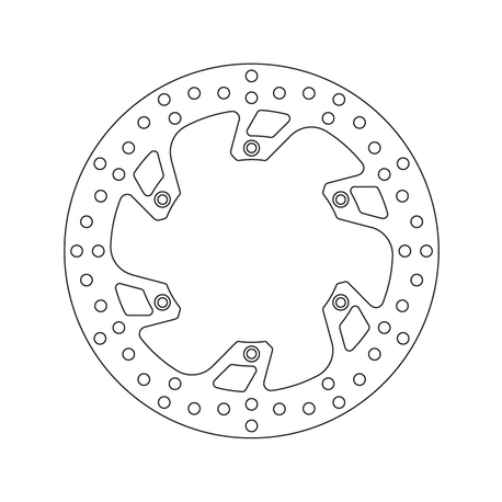 etujarrulevy Brembo - Beta, Husaberg, Husqvarna, KTM