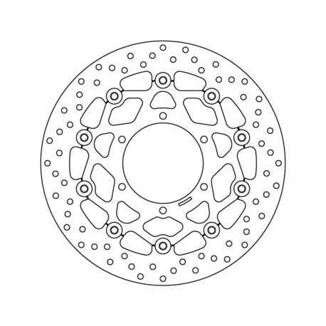 etujarrulevy Brembo ( kelluva ) - Suzuki