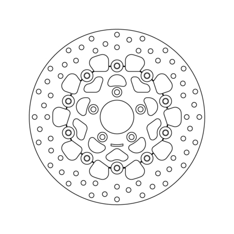 etujarrulevy Brembo ( kelluva ) - HD