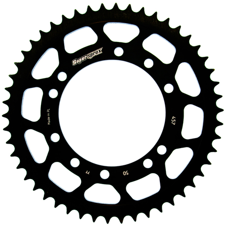 Supersprox Steel Rear sprocket KA KX80/85 Black 49z ( 420 jako )