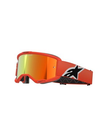 Alpinestars ajolasit - Vision 5 CORP - oranssi/punainen peili