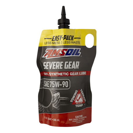 Amsoil SEVERE GEAR 75W-90 Synthetic Gear Lube ( 946ml )