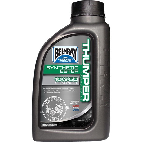 Belray 10W60 Thumper Works Racing Full Syntethic 4-T ( 1 L ) Belray 10W60 Thumper Works Racing Full Syntethic 4-T ( 1 L )