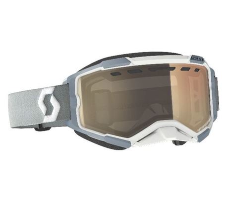 ajolasit - Scott Fury Snow Cross - white/grey, bronze chrome ajolasit - Scott Fury Snow Cross - white/grey, bronze chrome