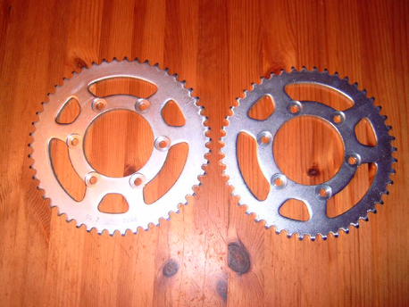 ketjuratas taka 50h, Rieju RR, Spike ketjuratas taka 50h, Rieju RR, Spike