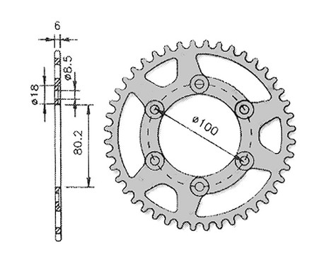 ketjuratas taka 48h, Rieju RR, Spike