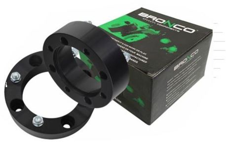 levikepalat Bronco 1" mustat ( 4/156 ) - Polaris ( 3/8-24" )