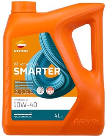 Repsol - Smarter Synthetic 4T 10W-40 - 4 litraa