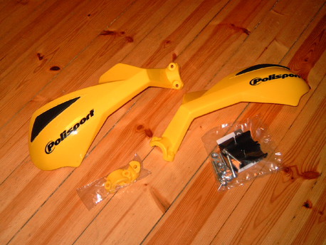 käsisuojat Polisport Sharp lite, keltainen