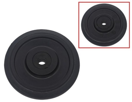 telapyörä - Arctic Cat / Ski-Doo / Polaris / Yamaha ( 162mm ) musta