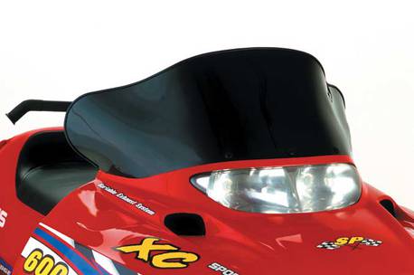 tuulisuoja "Cobra" Polaris ( Edge-series ) musta/matala