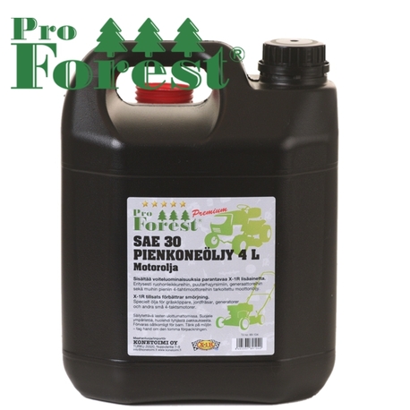 Ruohonleikkuriöljy SAE 30 ( 4 litraa ) - Pro Forest Ruohonleikkuriöljy SAE 30 ( 4 litraa ) - Pro Forest