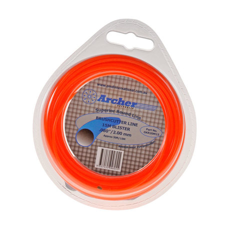 Siima ARCHER: Eco-Trim 2,0 mm 15 metriä, pyöreä Siima ARCHER: Eco-Trim 2,0 mm 15 metriä, pyöreä