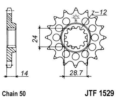 ketjuratas etu ( JT 1529 ) 17z