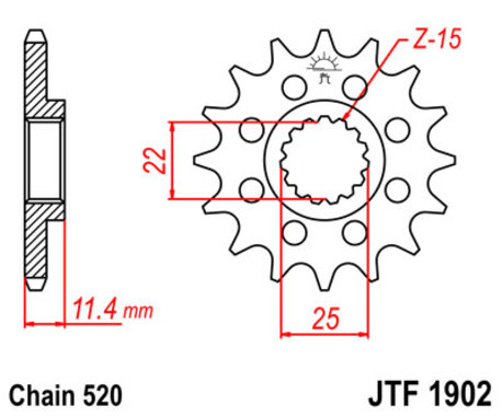 ketjuratas, etu ( JT 1902 ) - 15z ketjuratas, etu ( JT 1902 ) - 15z