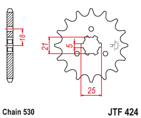 ketjuratas etu ( JT 424 ) 16z ketjuratas etu ( JT 424 ) 16z
