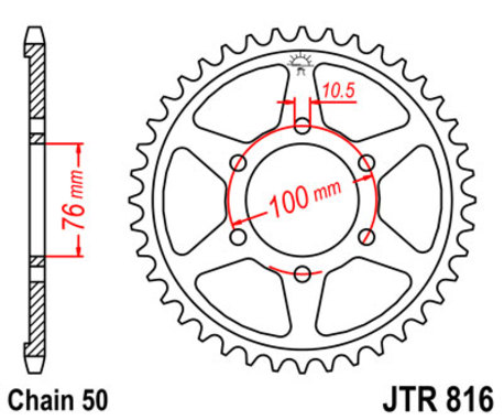 ketjuratas taka ( JTR 816 ) 52z