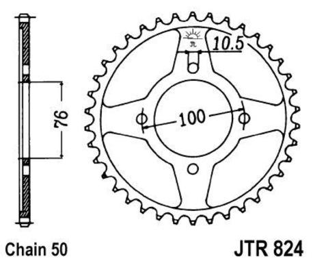ketjuratas taka ( JTR 824 ) 40z