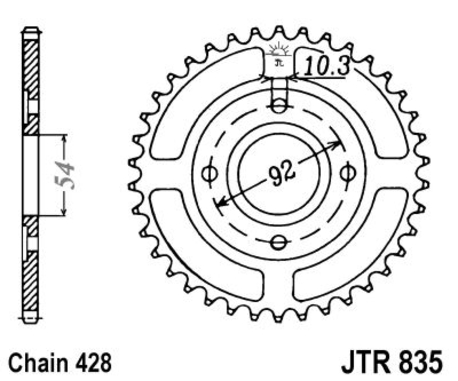 ketjuratas taka ( JTR 835 ) 49z