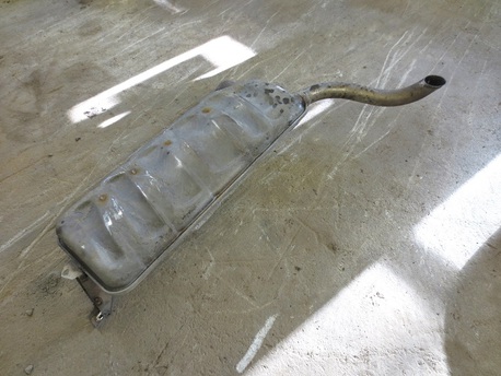 pakoputken takapönttö - Renault Laguna 1.8 16V ´03 pakoputken takapönttö - Renault Laguna 1.8 16V ´03