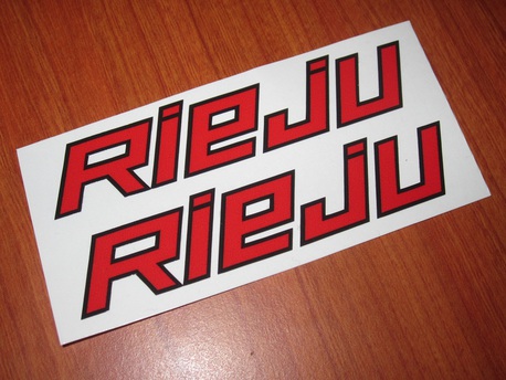 tarrat - Rieju - puna/musta tarrat - Rieju - puna/musta