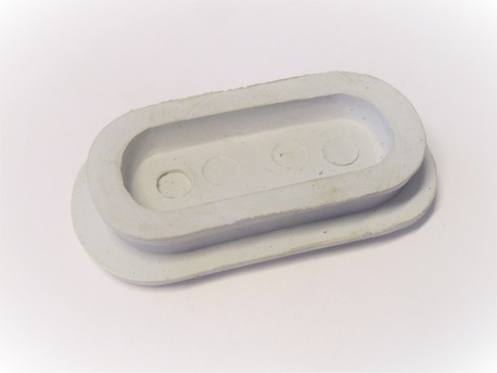 ketjusuojan tulppa "pappa" - harmaa