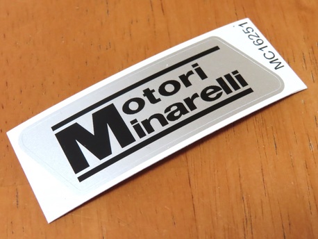tarra - Motori Minarelli ( Helkama ) hopea/musta