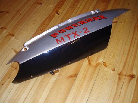 takasivukate oikea, Yiying MTX-2, musta/hopea "powermax"