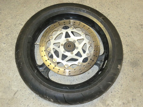 etuvanne + jarrulevy - Aprilia RS125 ´98 etuvanne + jarrulevy - Aprilia RS125 ´98