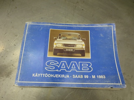 käyttöohjekirja - Saab 99 ´83