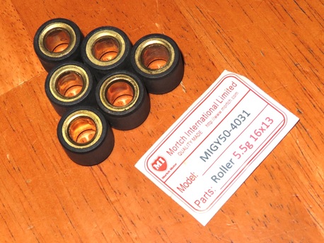 rullasarja 16 x 13mm - 5.5g