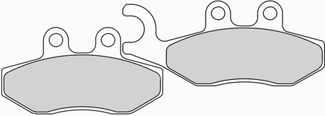 etujarrupalat - Ferodo FDB2142S - Aprilia, Gilera, Piaggio, Vespa etujarrupalat - Ferodo FDB2142S - Aprilia, Gilera, Piaggio, Vespa