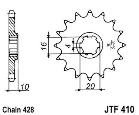 ketjuratas etu ( JT 410 ) 15z ketjuratas etu ( JT 410 ) 15z
