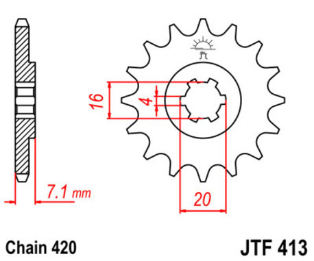 ketjuratas etu ( JT 413 ) 14z ketjuratas etu ( JT 413 ) 14z