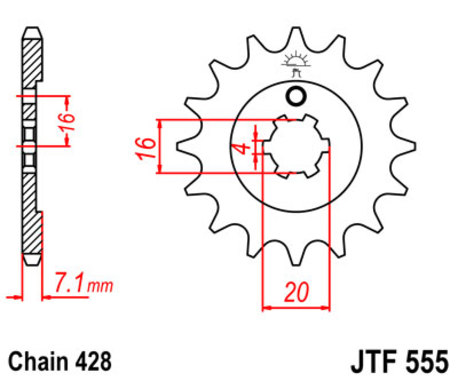 ketjuratas etu ( JT 555 ) 15z ketjuratas etu ( JT 555 ) 15z