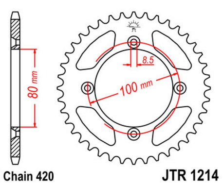 ketjuratas taka ( JTR 1214 ) 46z