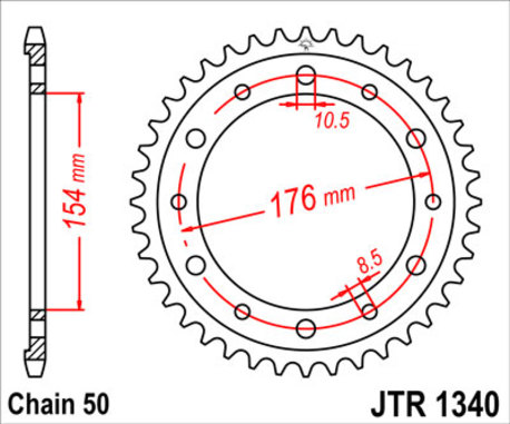 ketjuratas taka ( JTR 1340 ) 43z