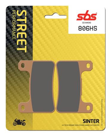 etujarrupalat - SBS Sintered 806HS - Kawasaki, Suzuki