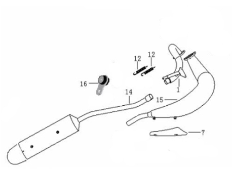 pakoputken suojaritilä - Generic Trigger SM / X