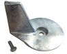 Perf metals - anodi - Trim Tab Mercury