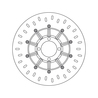 etujarrulevy Brembo - BMW