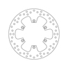 etu- / takajarrulevy Brembo - Beta / KTM